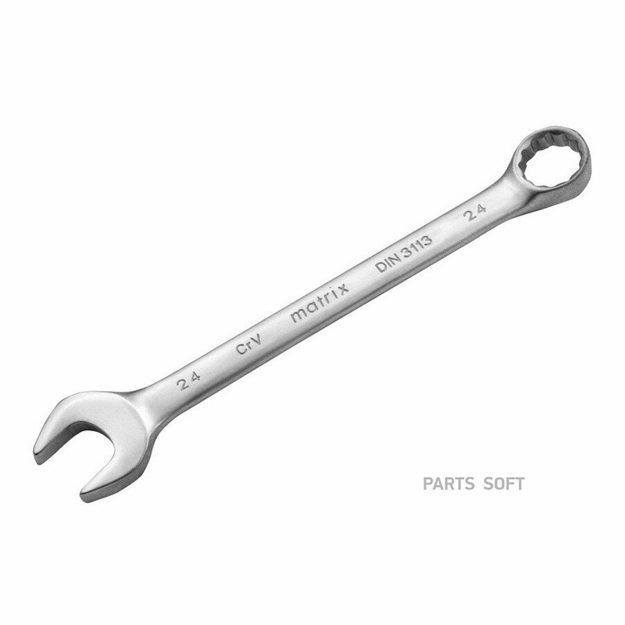 Ключ рожково-накидной (24) "MATRIX" MATRIX 15119 | цена за 1 шт