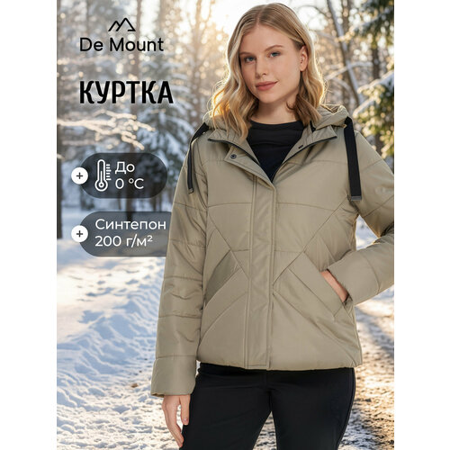 фото Куртка de mount, размер 54, бежевый