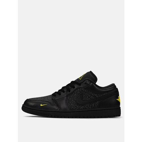 фото Кроссовки jordan air jordan 1 low se, полнота 6 (ru)/ на среднюю стопу, размер 39.5, черный