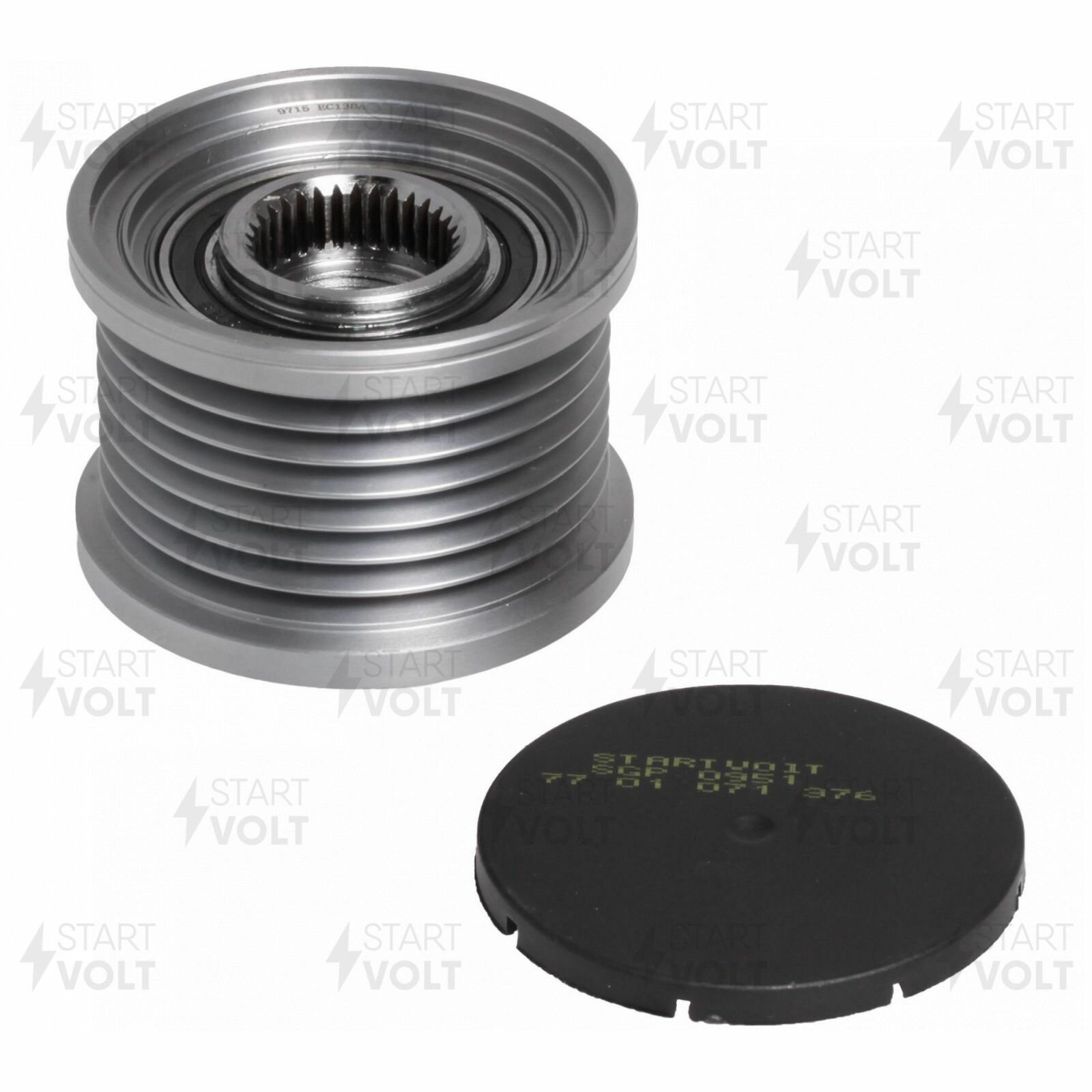 Шкив с обгонной муфтой генер. для а м Renault Duster 12- Nissan Terrano 14- 2.0i STARTVOLT SGP 0951
