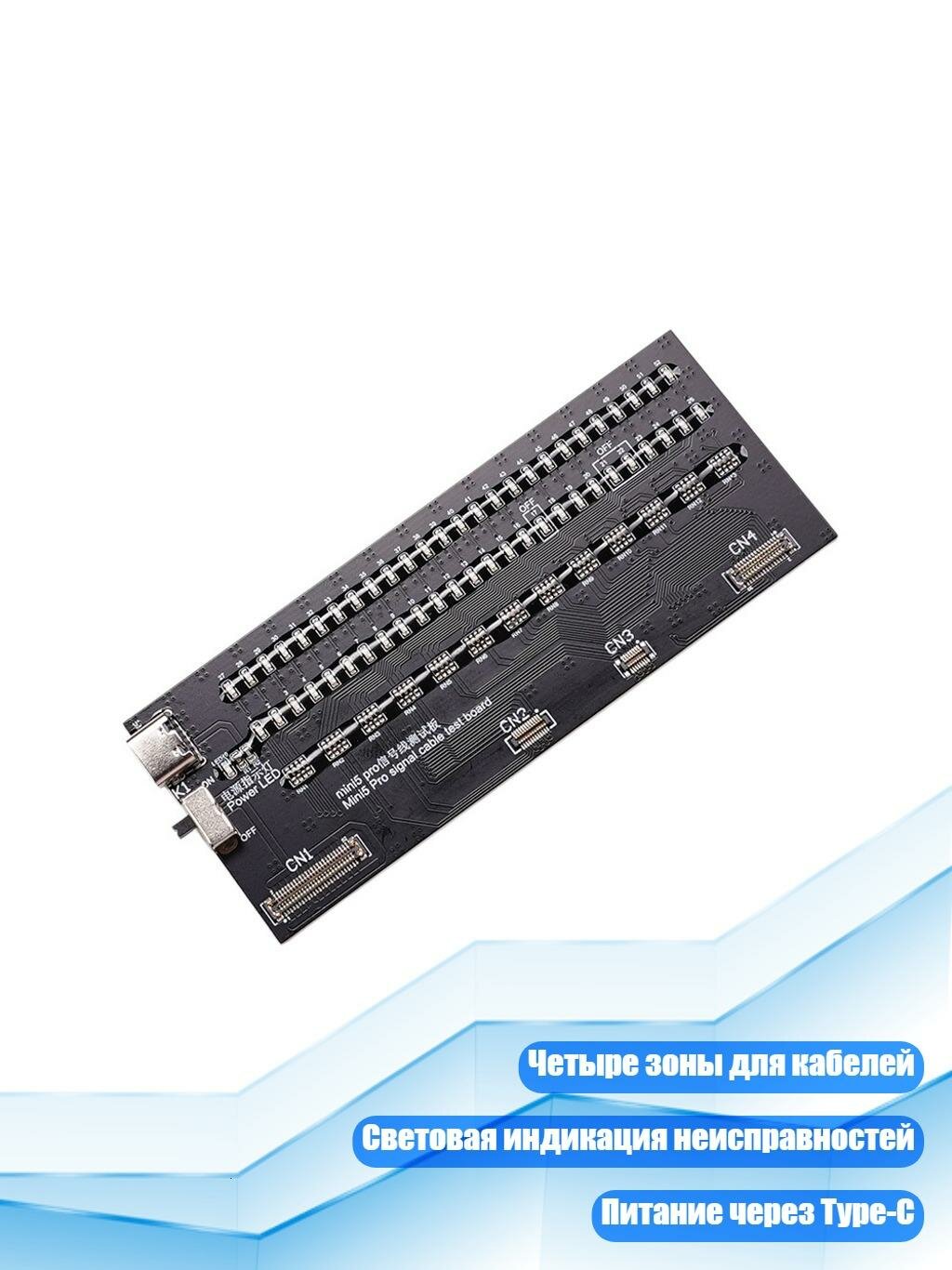4-портовая тестовая карта для Mini 5Pro