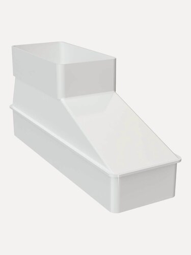 Изображение товара Переход вентиляционный ERA 511РП620П, ABS-пластик, 204х60/110х55 мм, 1шт, белый