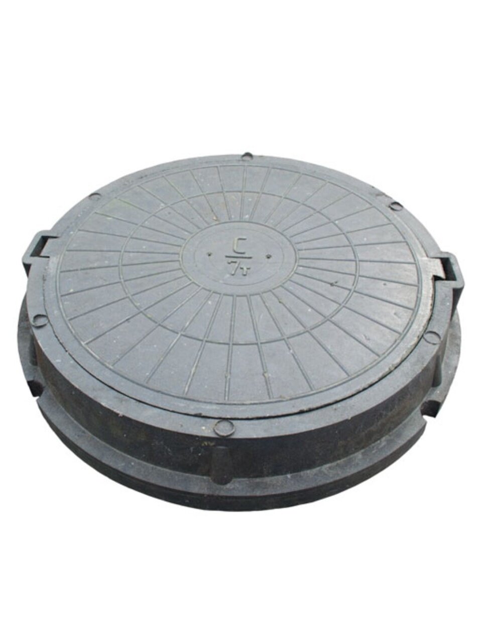 Люк канализационный 750х640х545х95 мм 7т 70 кН полимер ТТ000013103