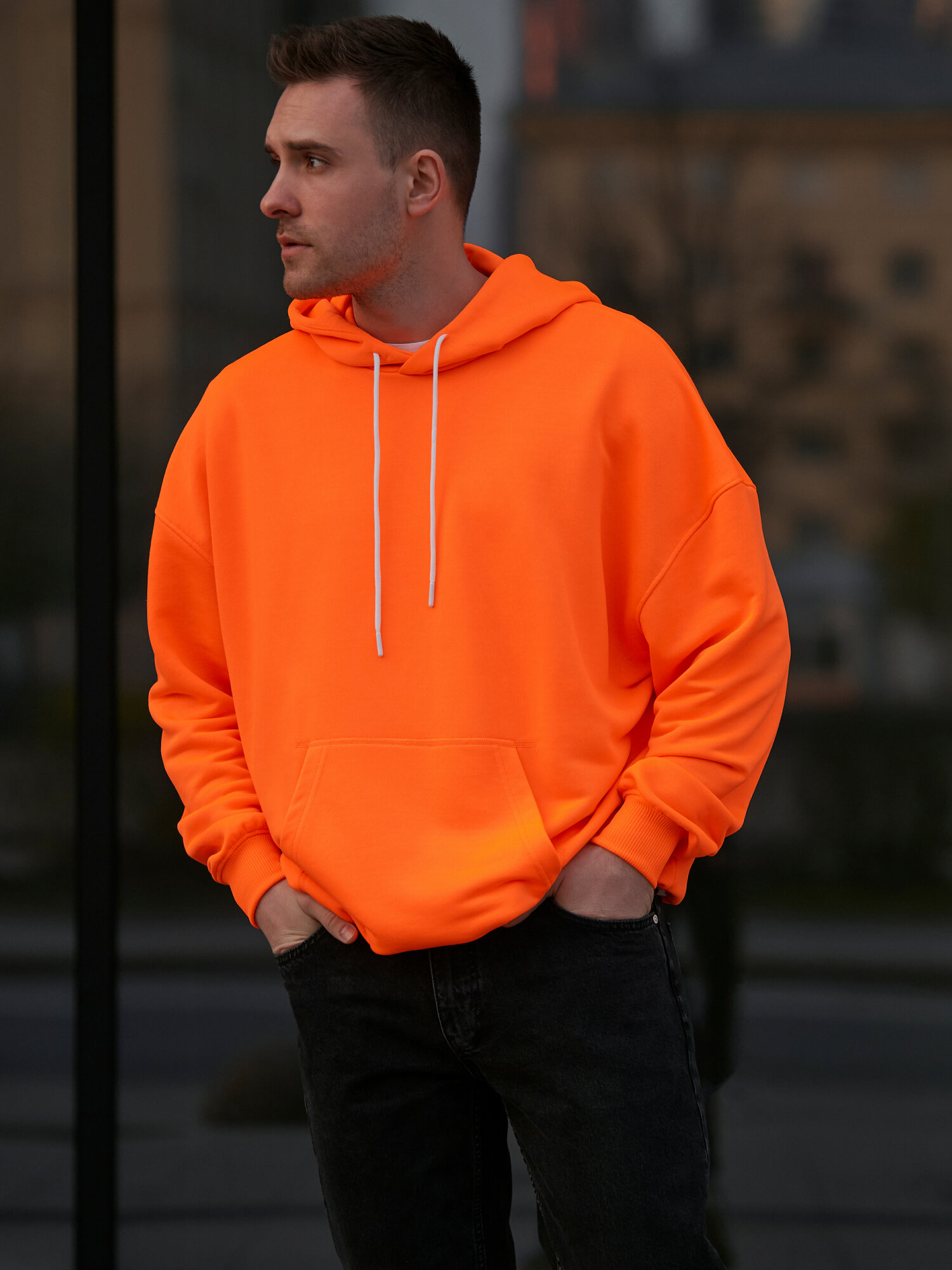 Худи оверсайз не утепленный