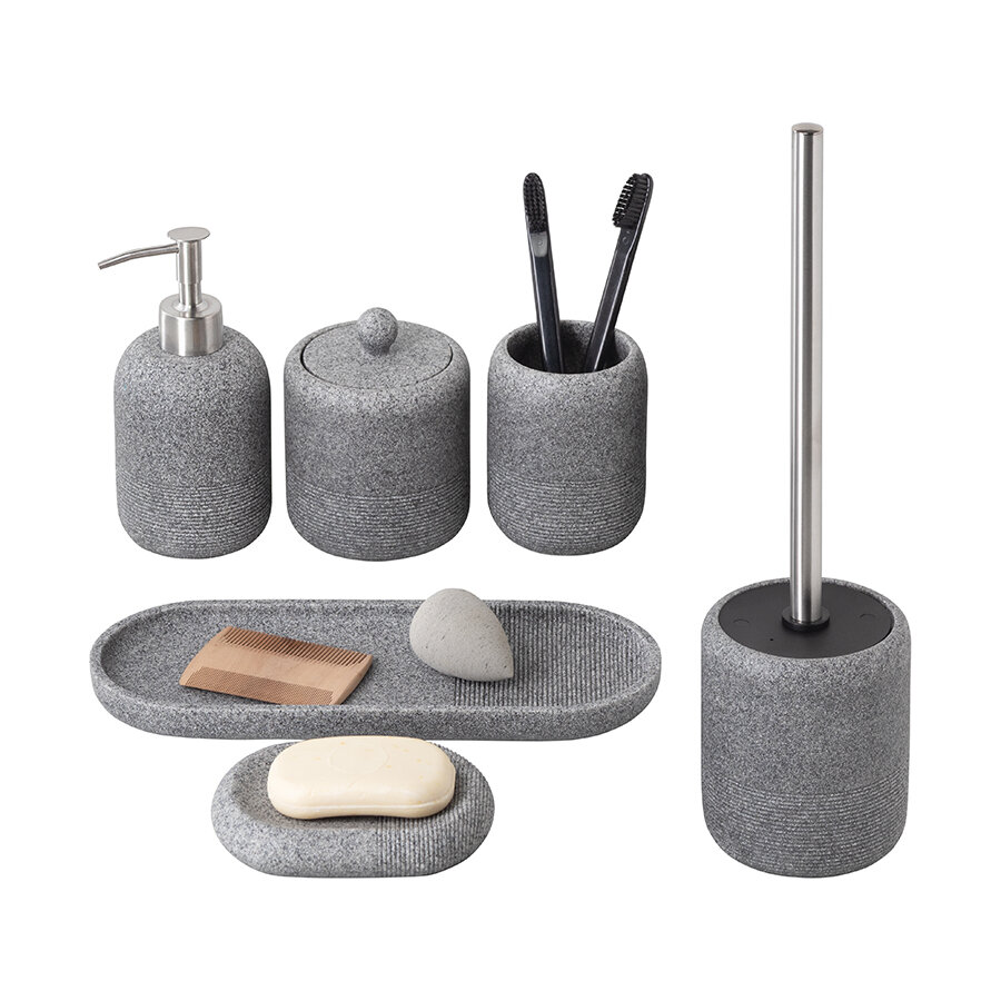 Мыльница Loup графитовая Bergenson Bjorn Bath BB0001025 — фото 1