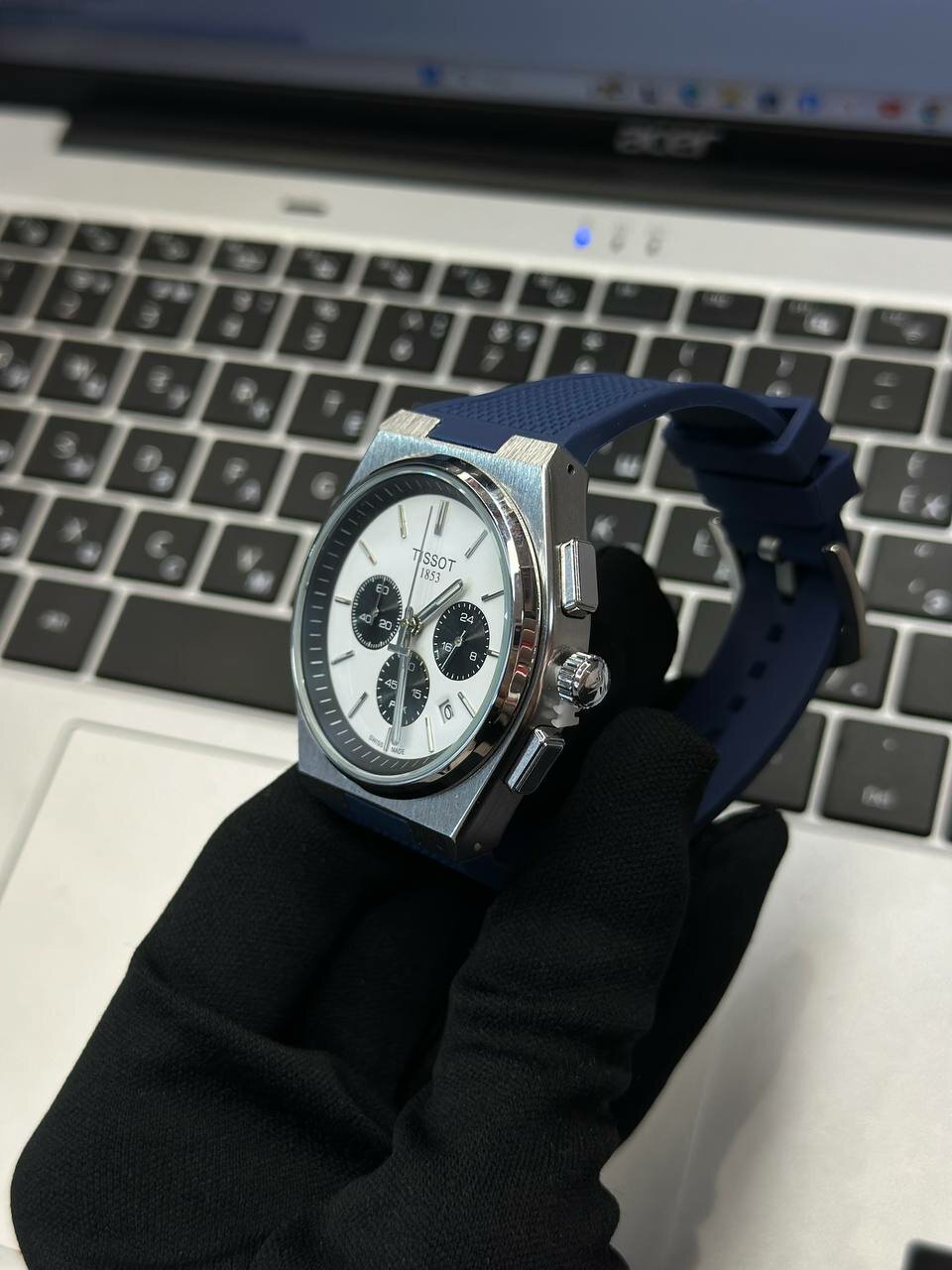 Наручные часы TISSOT, синий — фото 1