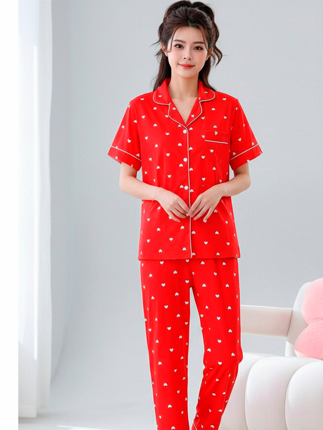 Пижама для кормящих мам Pijama-Jenskiy-Viskoza