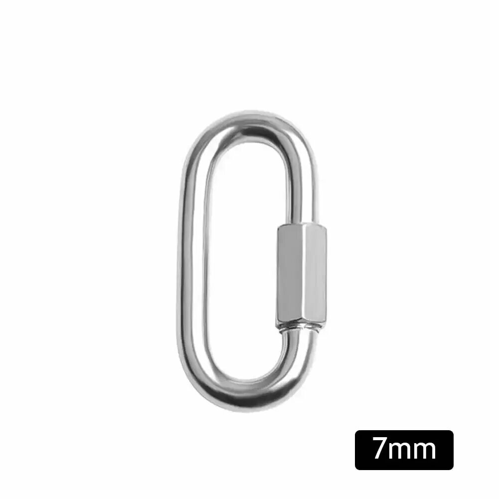 Карабины из нержавеющей стали 304 для скалолазания 7mm