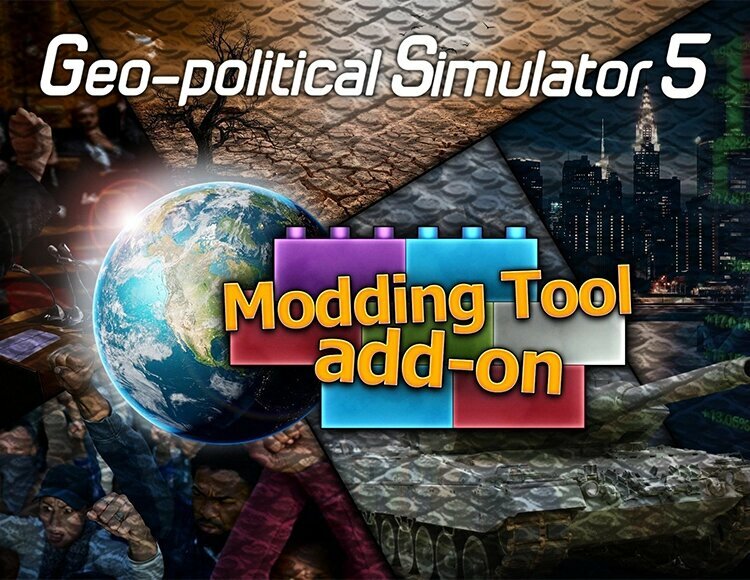 Modding Tool Add-on - Geo-Political Simulator 5 DLC электронный ключ PC Steam