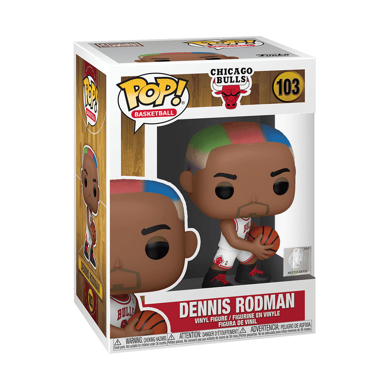Фигурка Funko POP! NBA Legends Деннис Родман Dennis Rodman Чикаго Буллз Bulls Home 55216 9,5 см