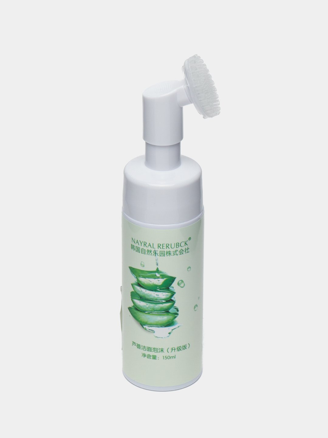 Пенка для умывания лица Bioaqua, oчищающая, увлажняющая, с массажной щеткой