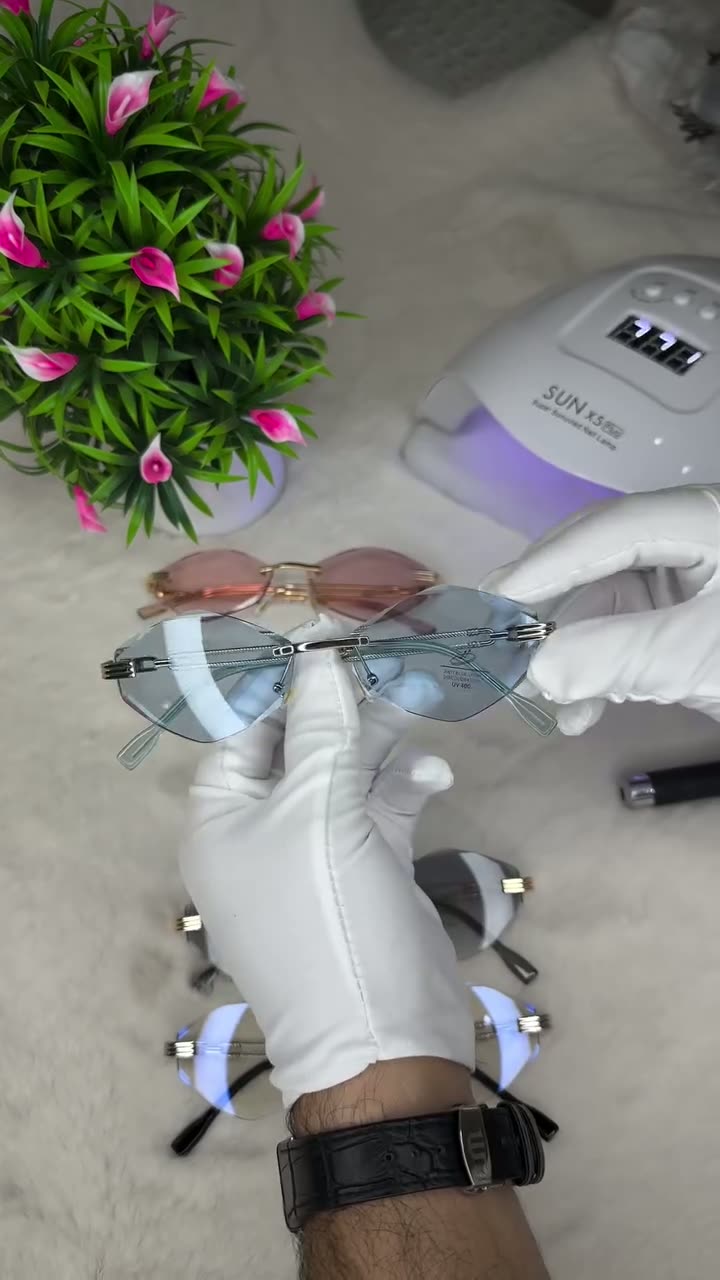 Солнцезащитные очки Cartier, розовый, — фото 1