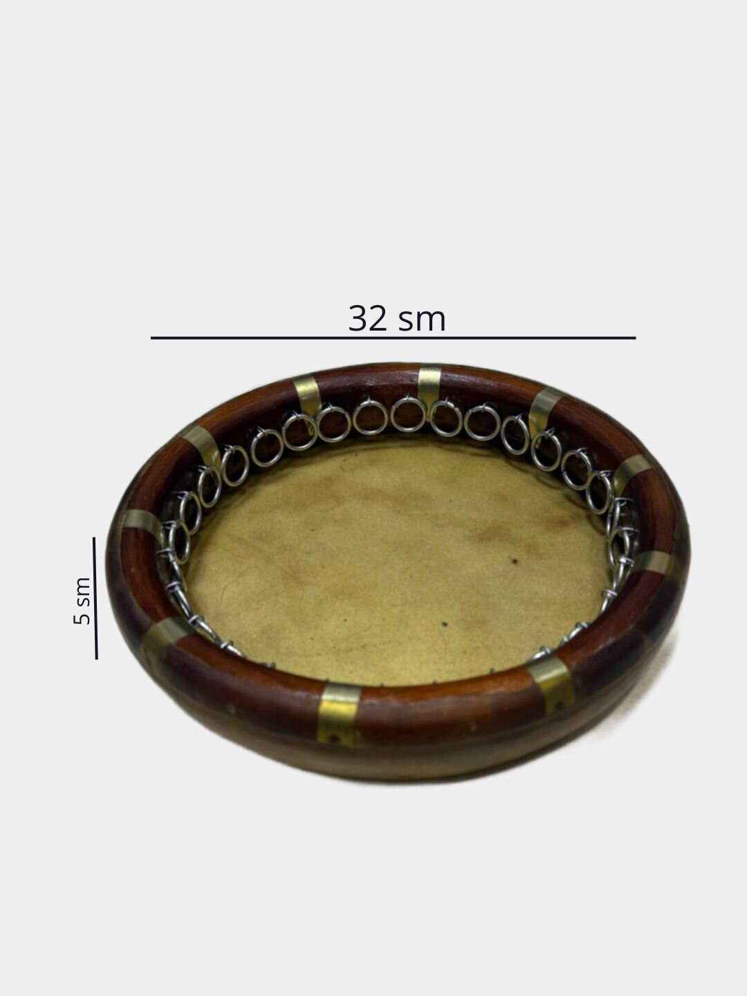 Учебная дойра 32 см, национальный музыкальный инструмент, ударный инструмент, дойра .