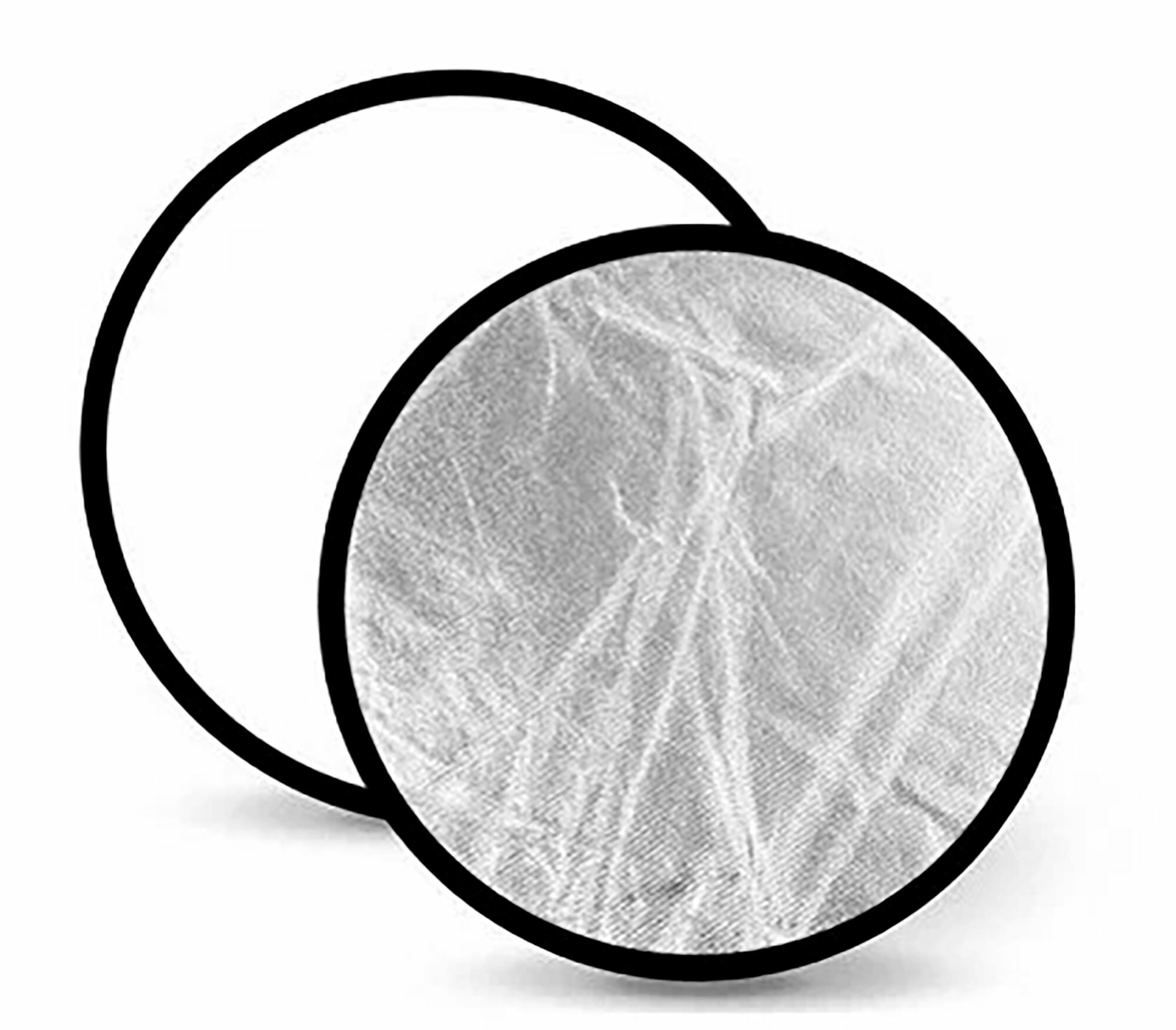 Отражатель FST RD-021WS, 110 см, 2 в 1, белый / серебро, с чехлом