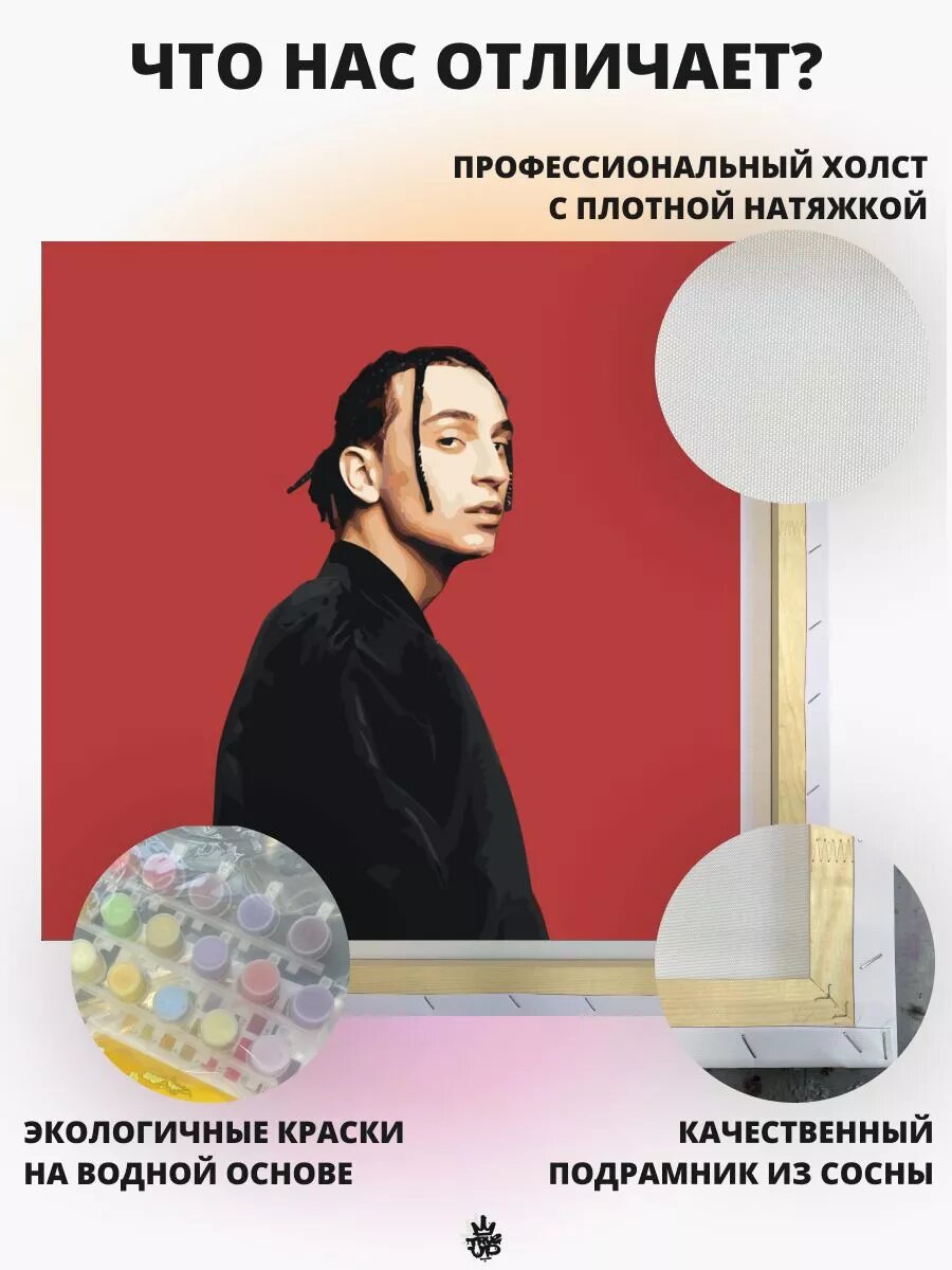 YANIX картина по номерам на холсте — фото 1