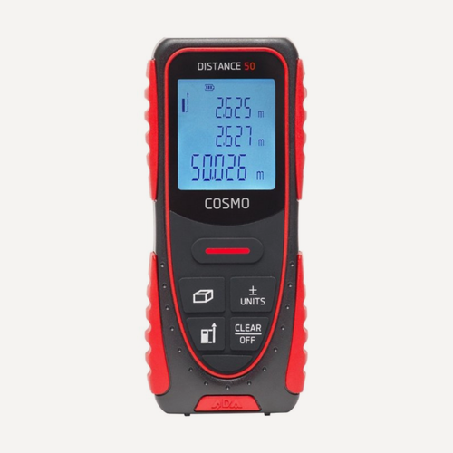 Изображение товара Лазерный дальномер ADA Cosmo 50, от 0.05 до 50 м, IP54, автоматическое отключение, красный