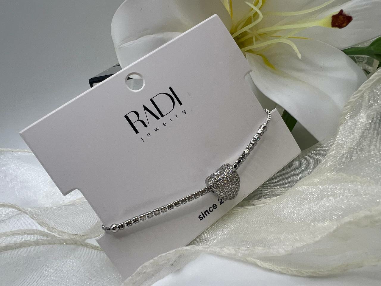 Браслет , серебристый — фото 1