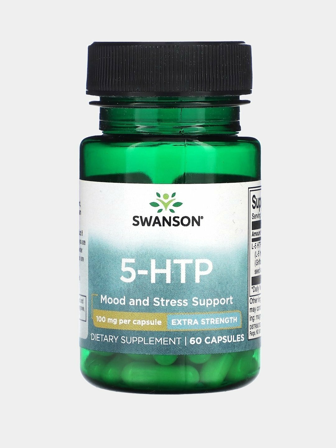 5-HTP 100mg Swanson N60 – для нервной системы и снижения стресса