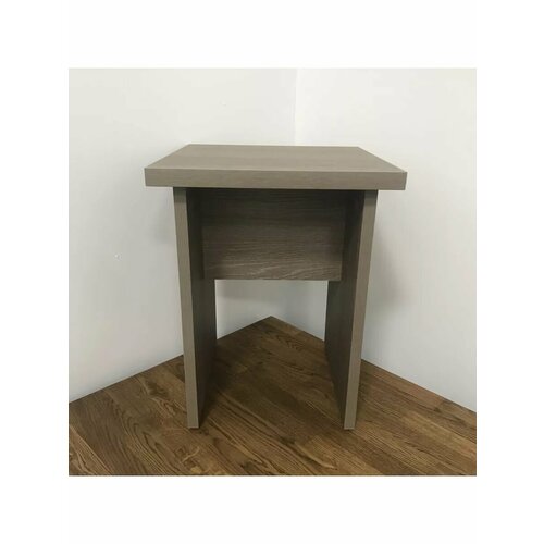 фото Табурет для кухни grand тб-2, 35x35x45см, лдсп, дуб аризона, нагрузка до 100кг