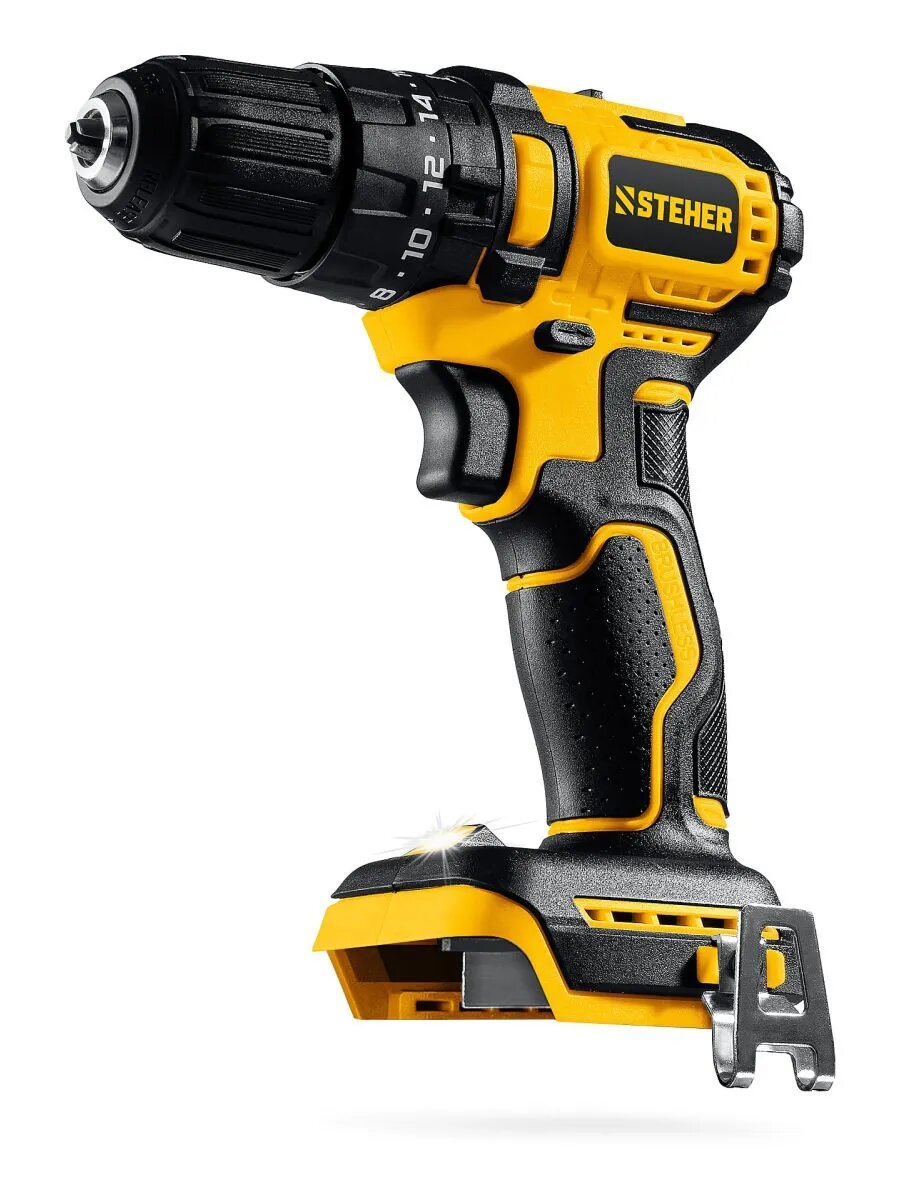 STEHER Дрель-шуруповерт 20 В 45 Н·м без АКБ CBS-45