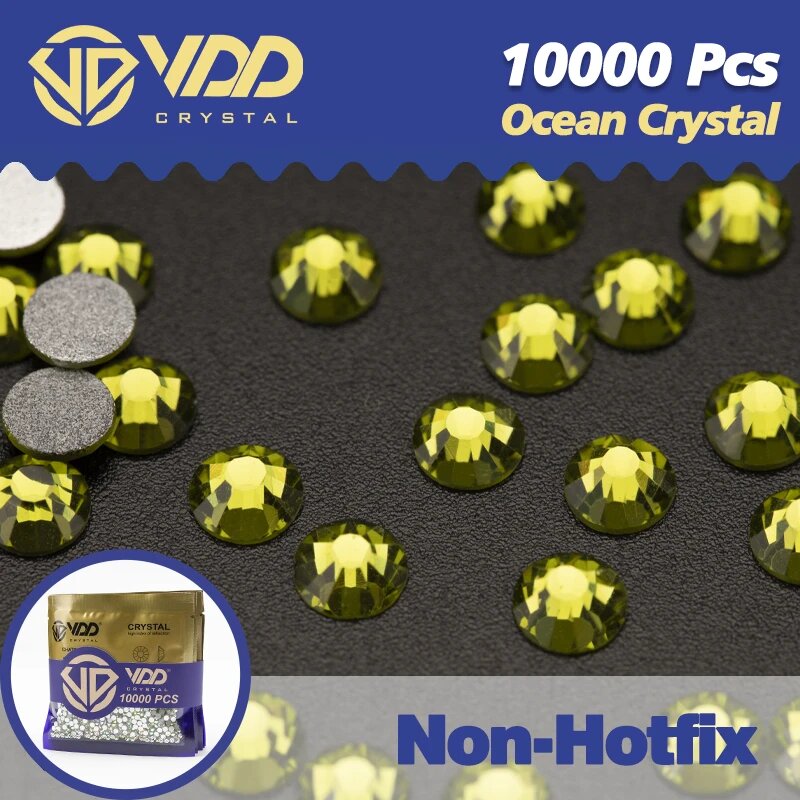 Стразы VDD Olivine, 10000 шт, SS8