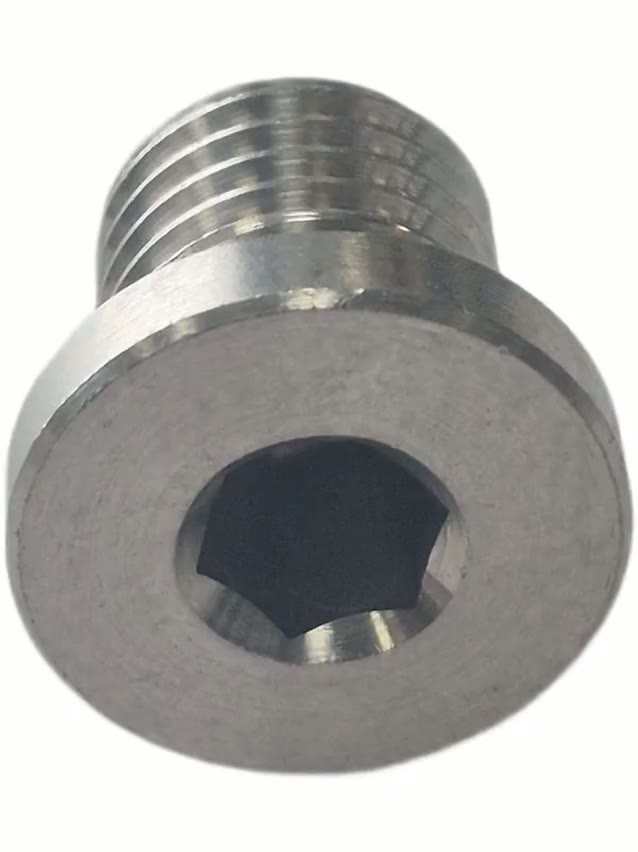 Заглушка М12*1,5 нержавеющая сталь — фото 1