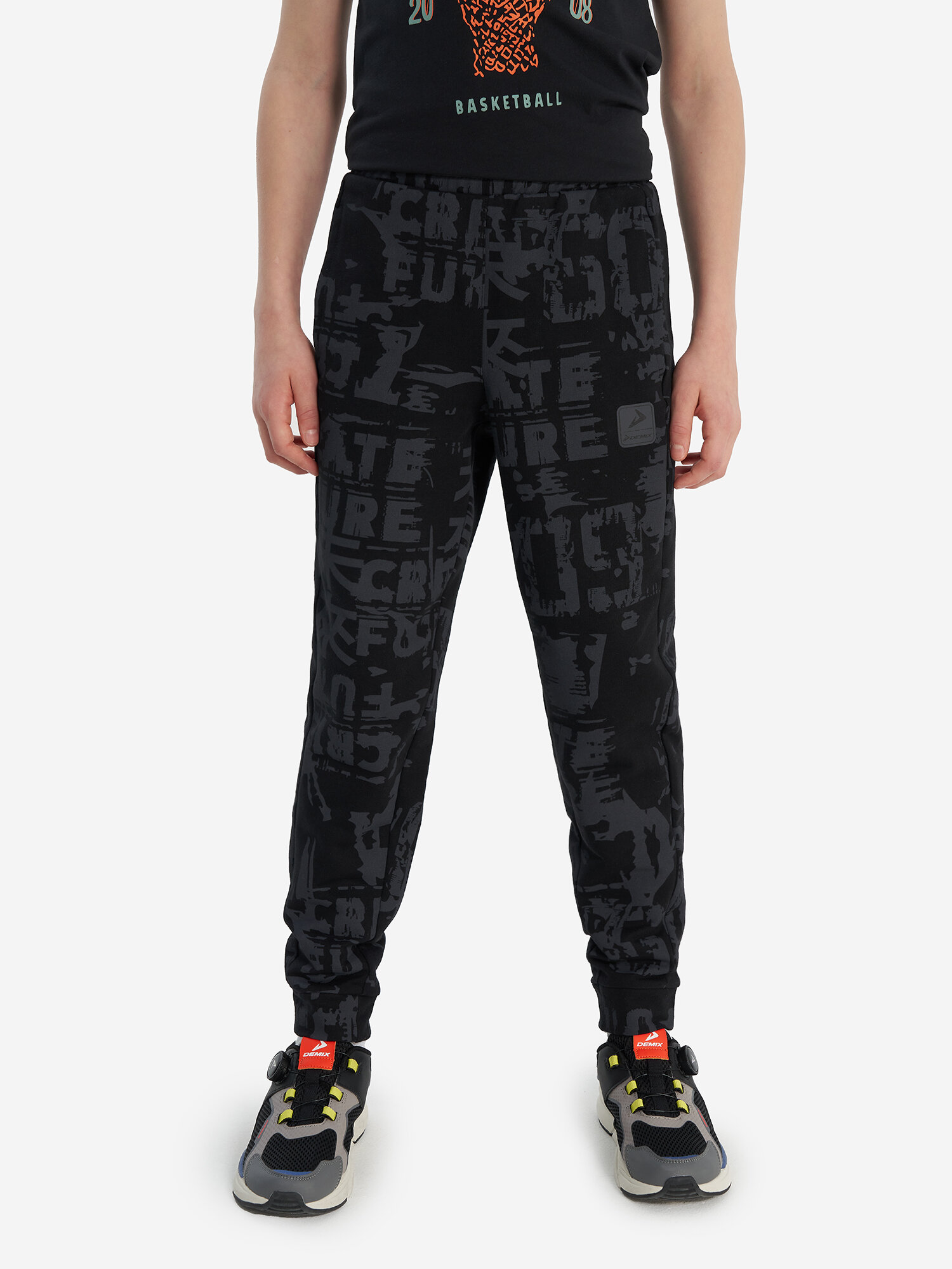 Брюки Demix, размер 158-164, черный — фото 1