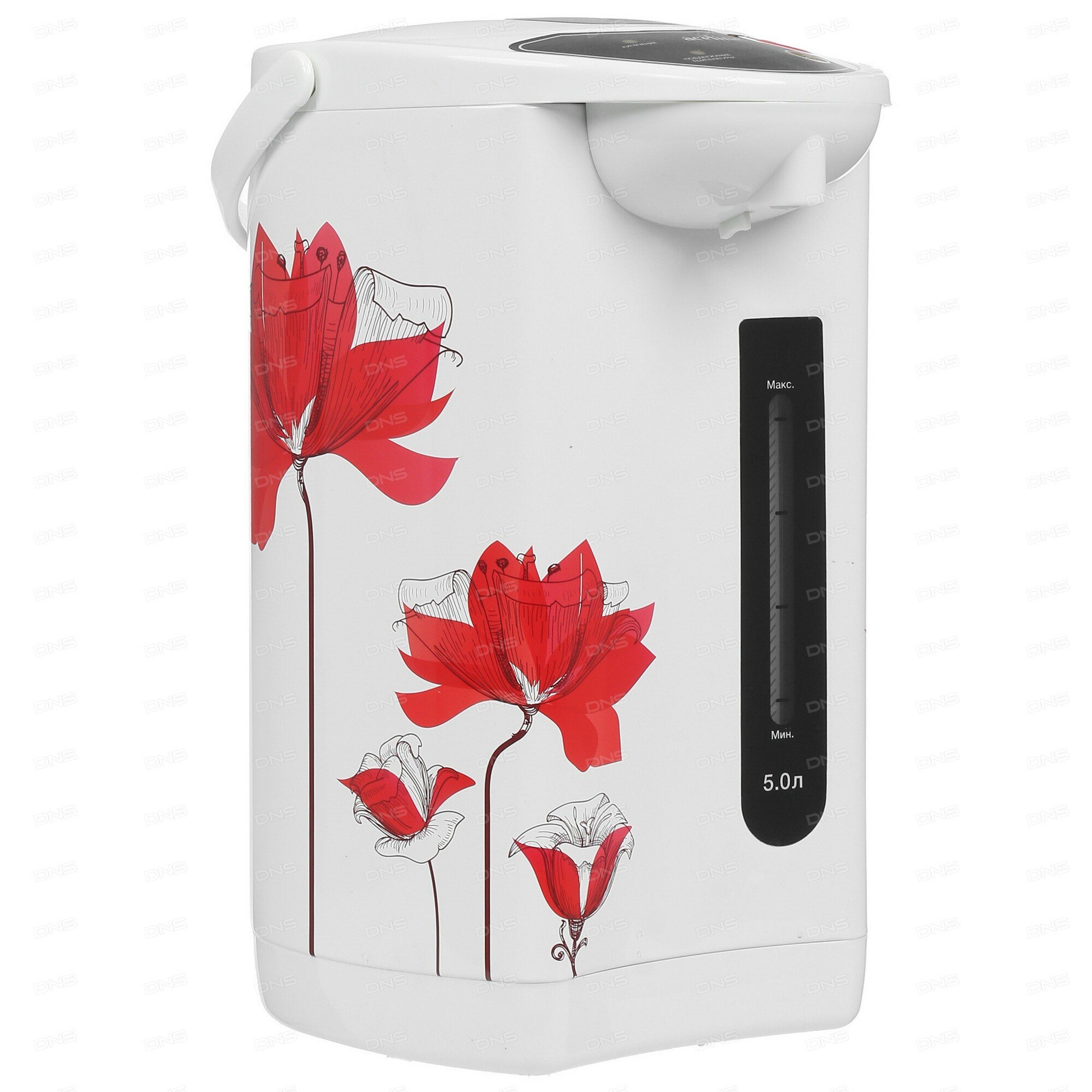 Термопот Aceline T-500, насос, двойные стенки, 750Вт, 5 л, белый