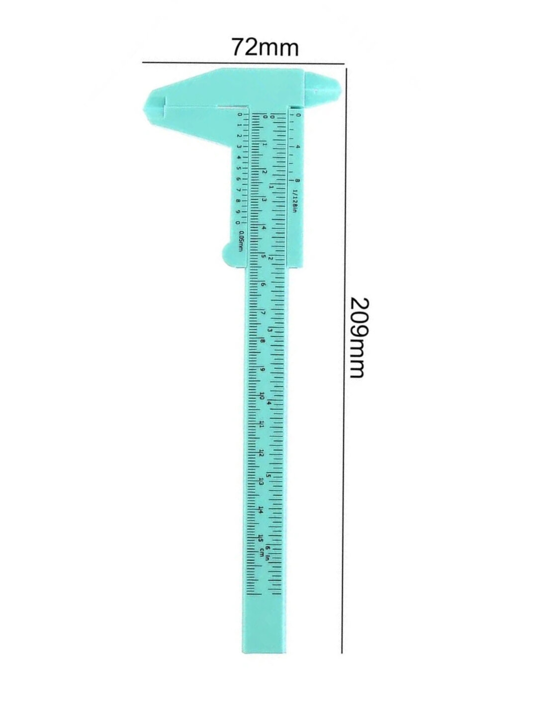 Штангенглубиномер, нониусный отсчет, ручная установка нуля, 150мм