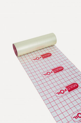 Изображение товара Отражающая изоляция подложка для теплого пола Multifoil 4мм. 1.2*25м (рулон 30 м2)