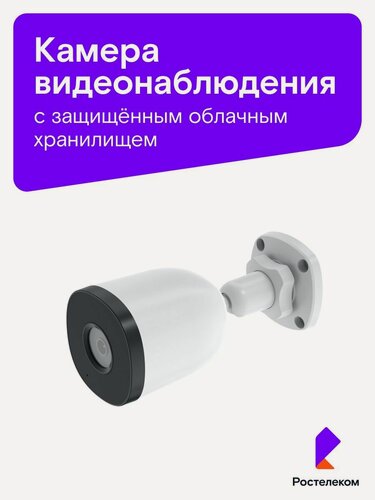Изображение товара Камера видеонаблюдения уличная Ростелеком IPC-HFW1230SP v2 с датчиком движения