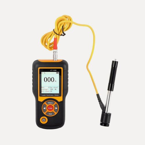 Изображение товара Hti HT-1208 (W3175RU) портативный твердомер - прибор для измерения твердости стали и металла по роквеллу с цифровым дисплеем.