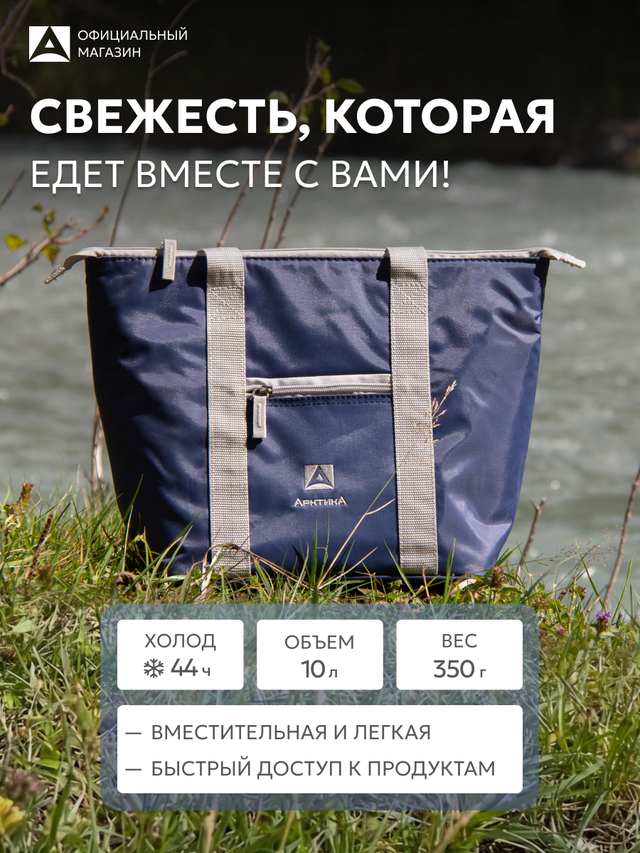 Сумка холодильник термосумка маленькая 10 л Арктика 3100 в машину