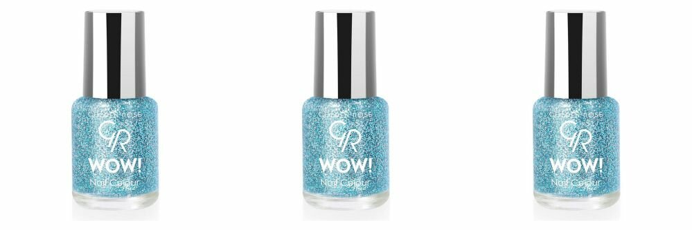 Golden Rose Лак для ногтей WOW! Nail Color, тон 207, 3 шт.