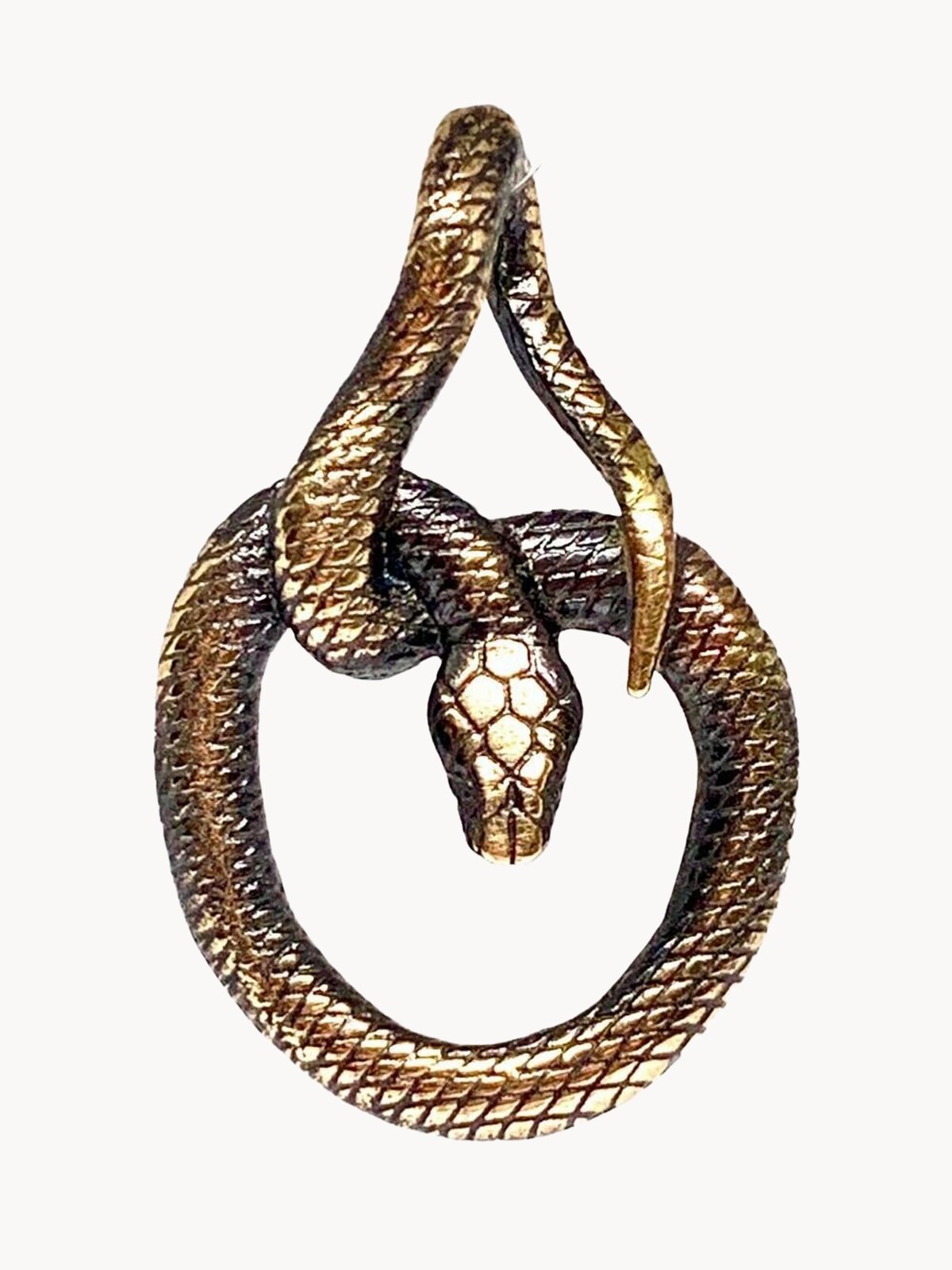 Подвеска Вербица, бронзовый