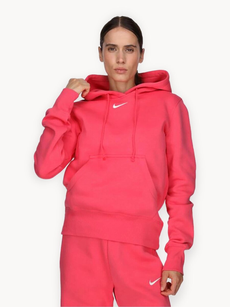 Худи спортивное NIKE Phoenix, размер S INT, , розовый