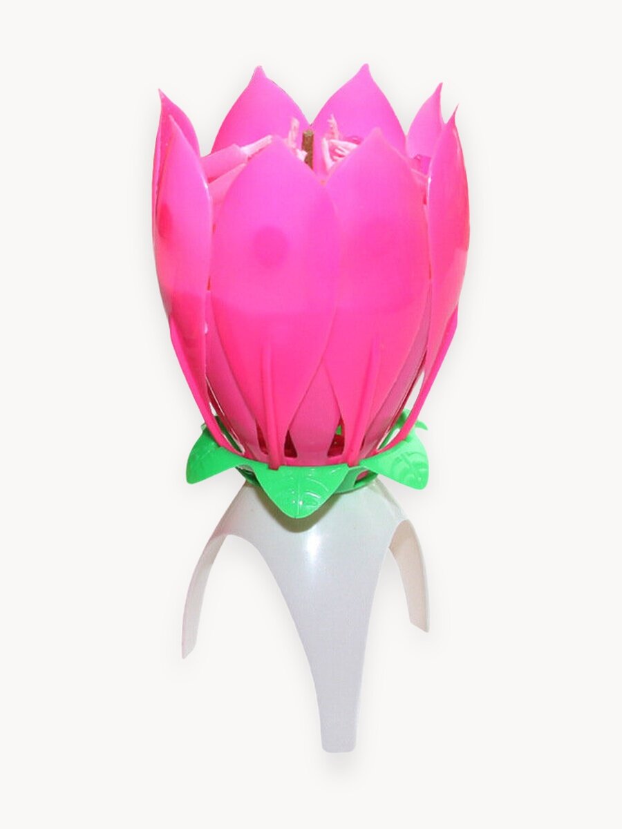 Свеча музыкальная Lianhouse Лотос