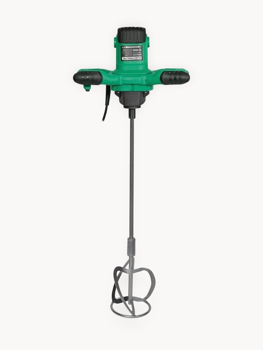 Миксер строительный Electrolite М 1600El ( 1600Вт, 1 скорость, 1 венчик, медная обмотка )