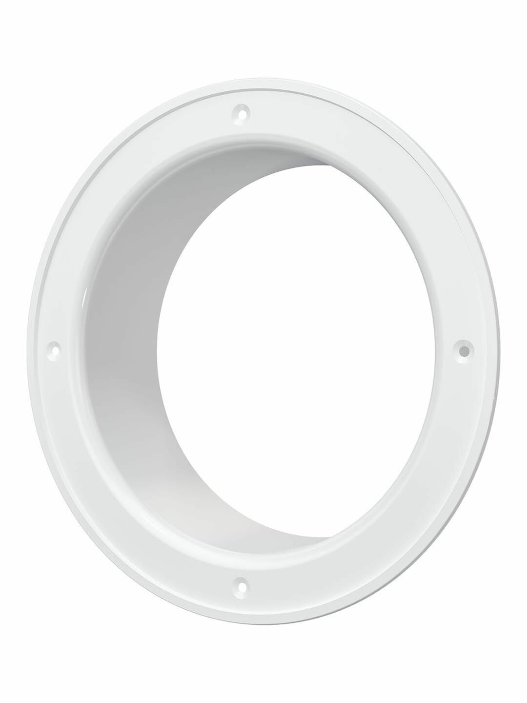 Фланец Ф D150 D195 пластик ERA для присоединения воздухораспределителей без фланца