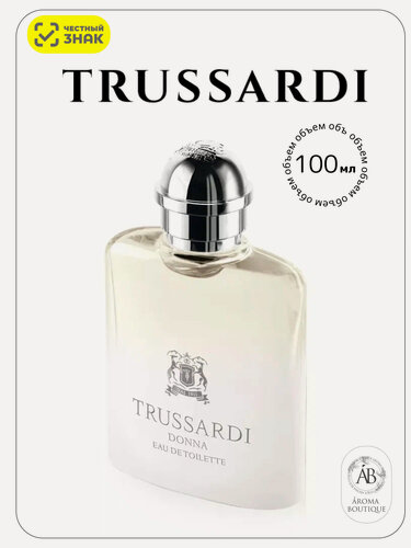 Изображение товара Туалетная вода Trussardi "Donna", Eau De Toilette, женская, 100 мл