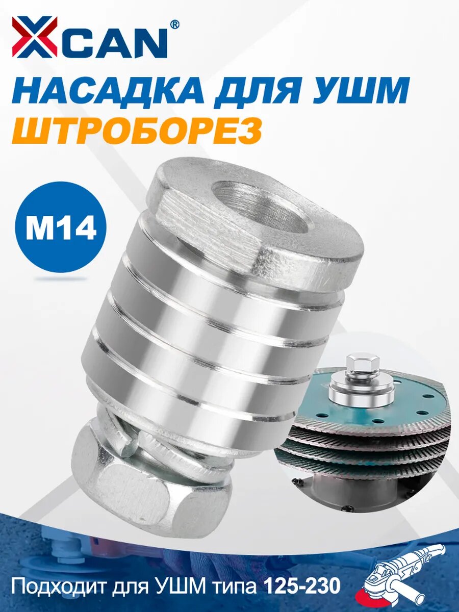 Насадка на болгарку штроборез M14 аксессуары для электроинструментов