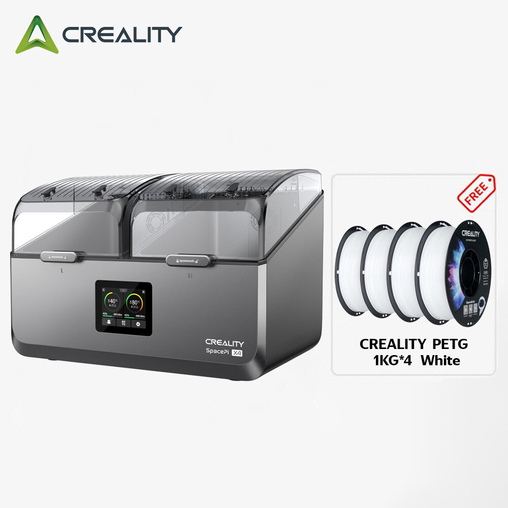 Сушилка нитей Creality SpacePi X4 + PETG*4, Белый, аксессуар для 3D-принтера