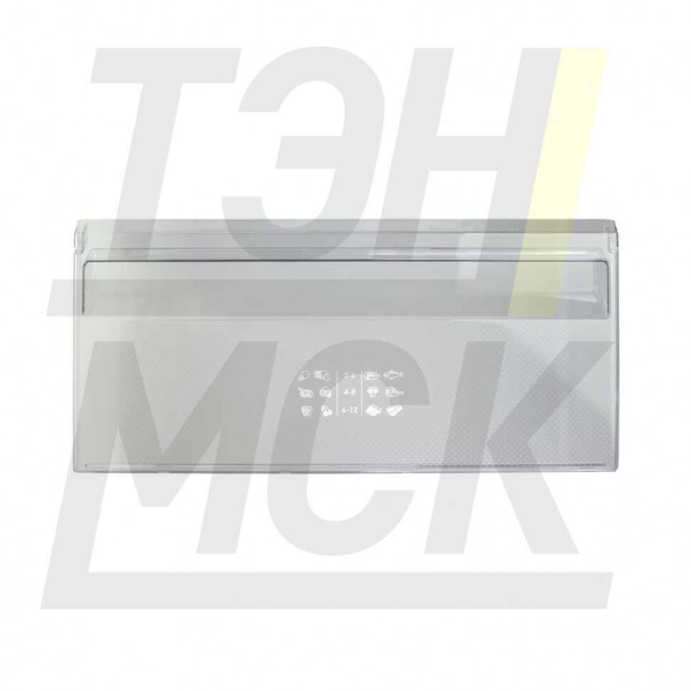 Набор 2 шт Панель морозильного ящика холодильника Атлант, Минск 47х22см нижняя, мкау.735224.112, KM773522411200