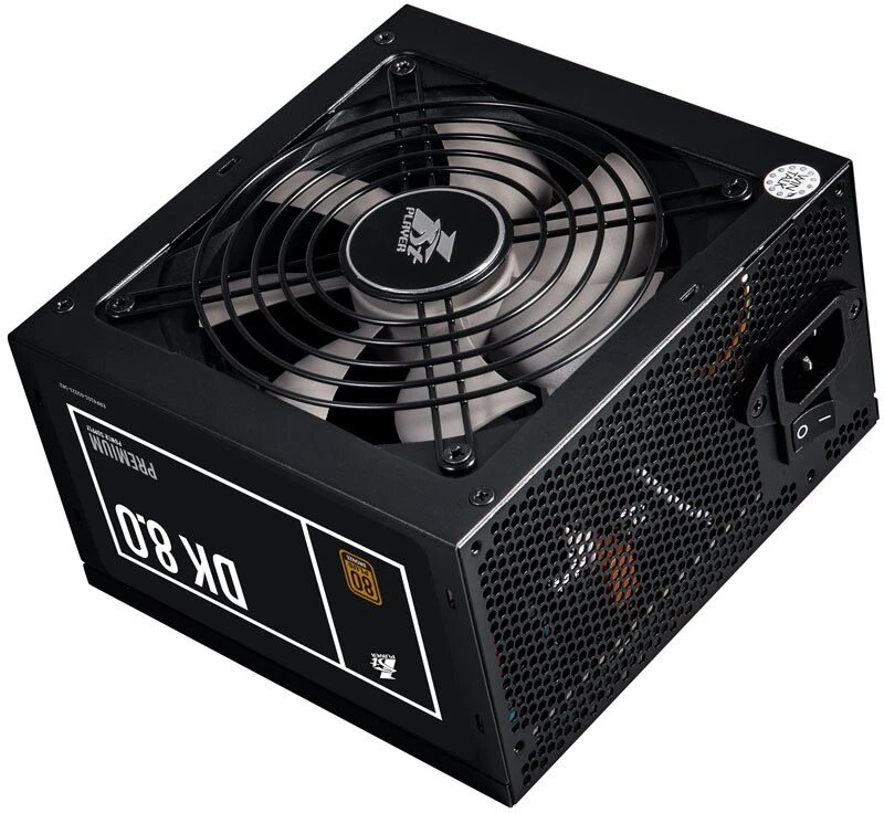Блок питания 1stPlayer PS-800AX, ATX, 800W, 80Plus Bronze, 1 вентилятор, черный