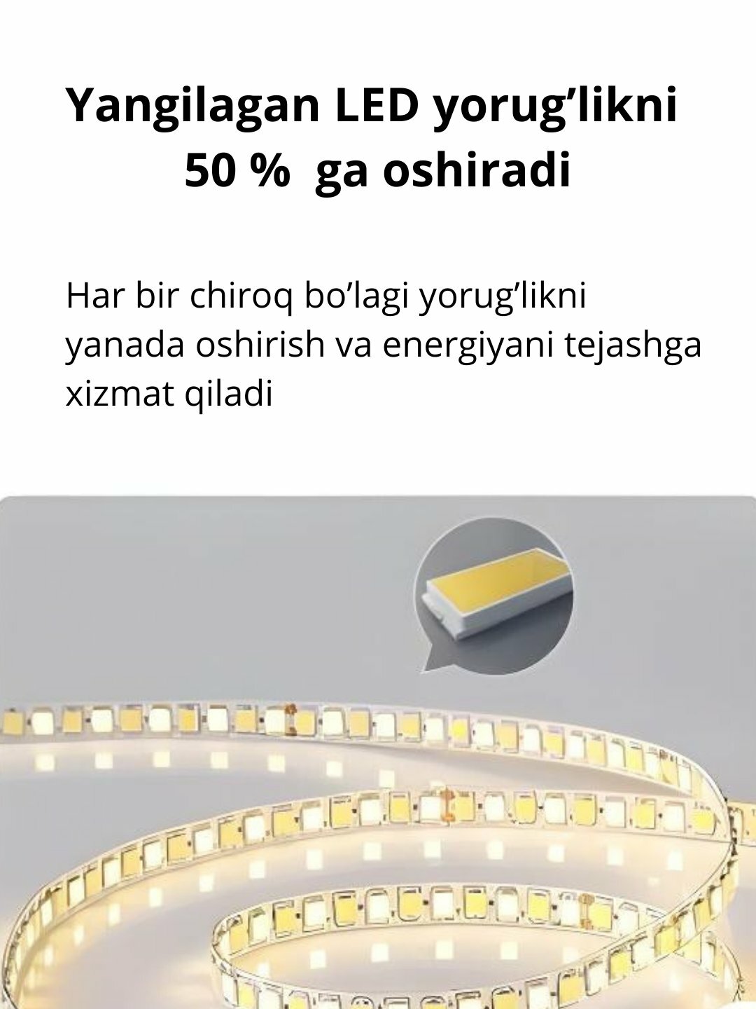 Люстра-вентилятор LED с пультом, потолочная, 3 режима освещения, 6 режимов вращения — фото 1