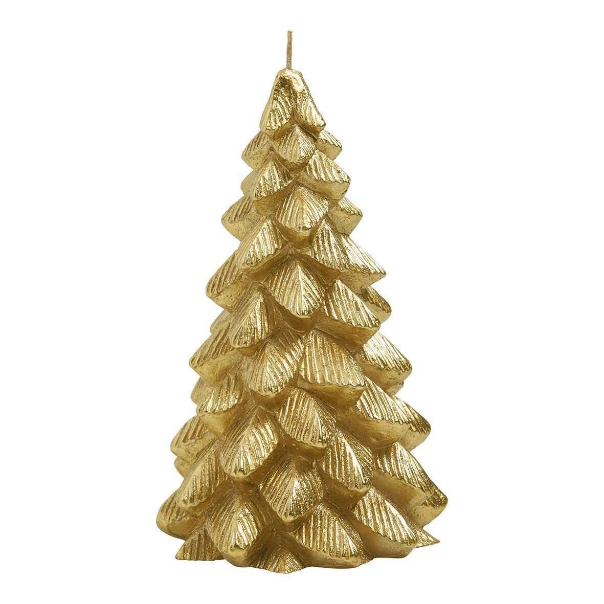 Mathilde M Свеча Золотая ель 10 x 14 см