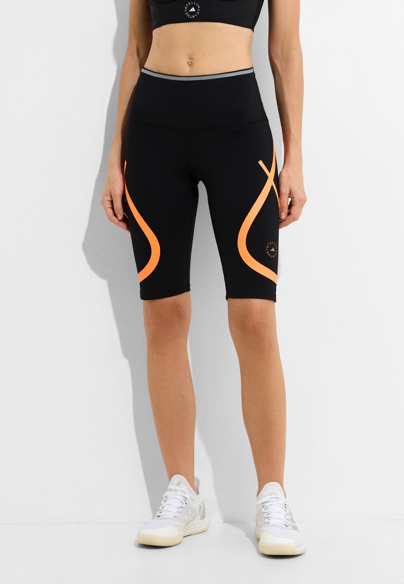 Шорты спортивные adidas by Stella McCartney aSMC TPA AKN TI, размер 42-44, черный