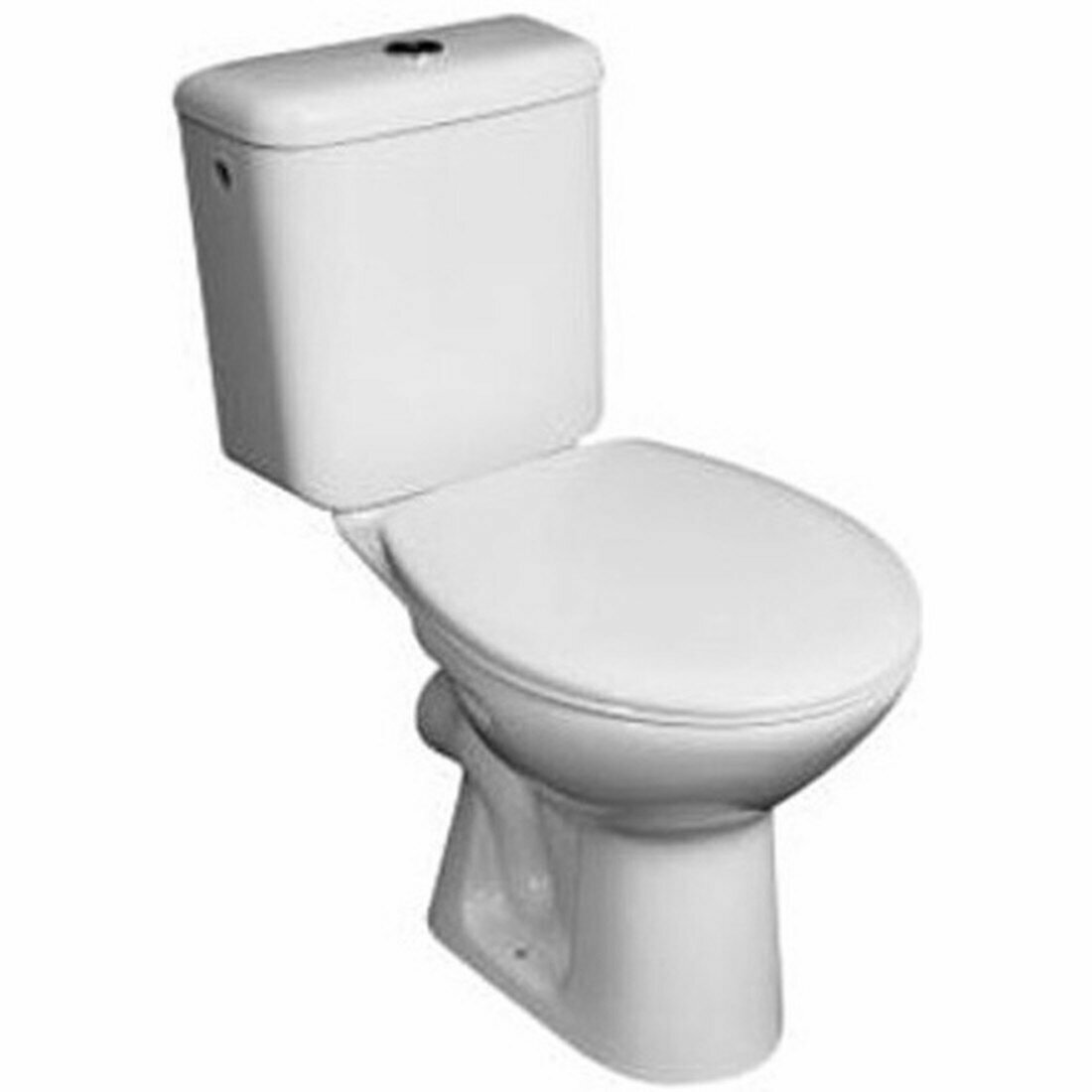 Унитаз Jika ZETA 2539.6 овальный белый с бачком без сиденья-крышки