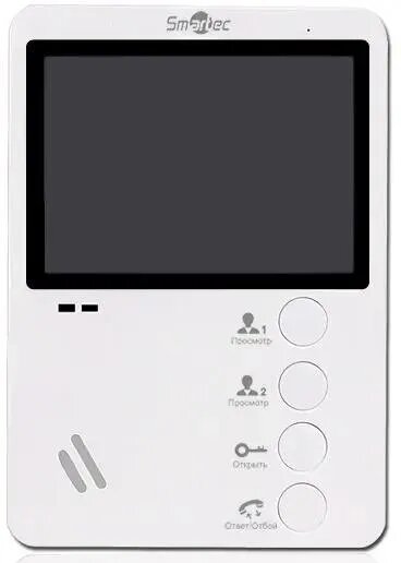 Видеодомофон SMARTEC ST-MS104-WT, белый