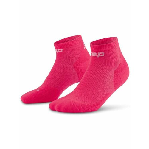 фото Носки cep core run socks, low cut, 5.0, размер iv, розовый,